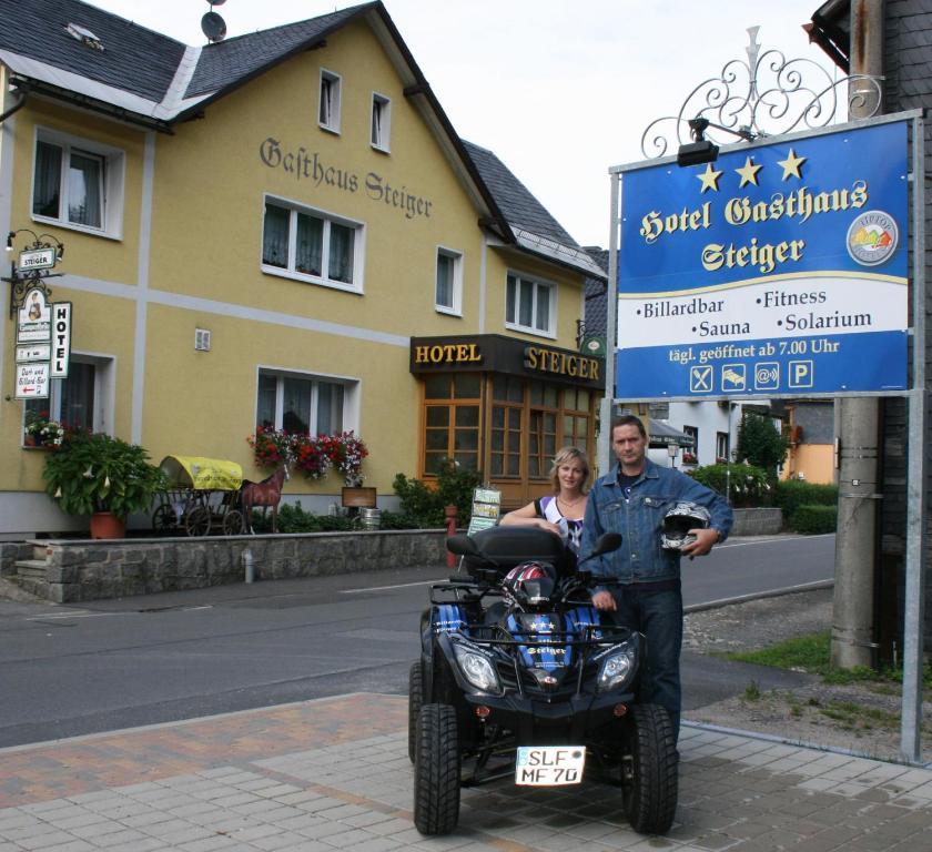 Hotel-Gasthaus Steiger Gräfenthal Exteriör bild